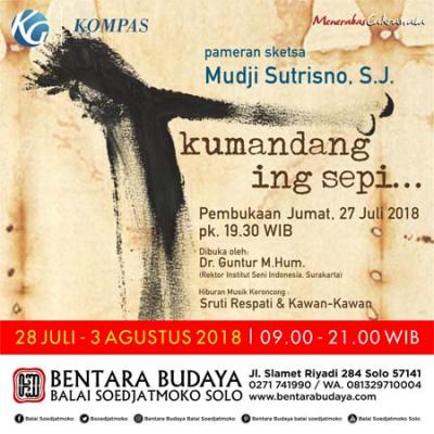 PAMERAN SKETSA MUDJI SUTRISNO, S.J. 